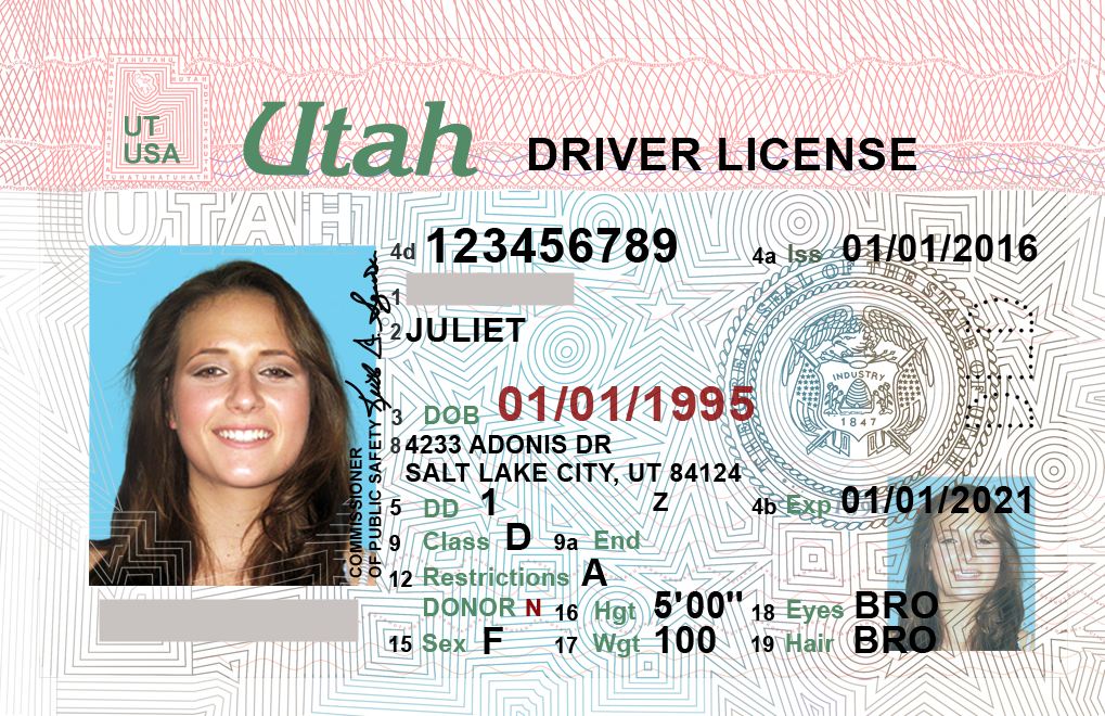 Utah Fake ID