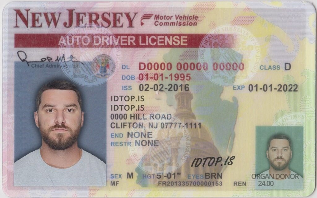 Buy New Jersey Fake Id