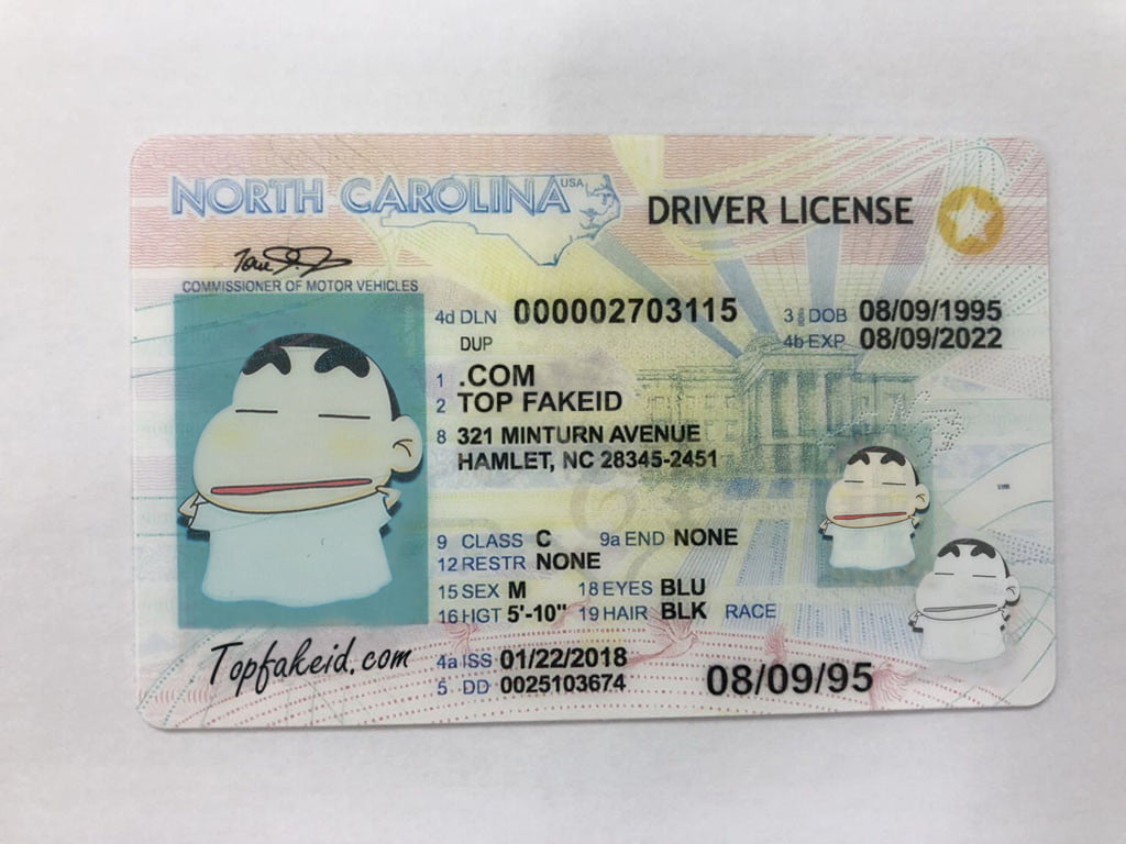Buy North Carolina Fake Id