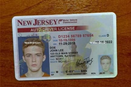 Cheap New Jersey Fake Id