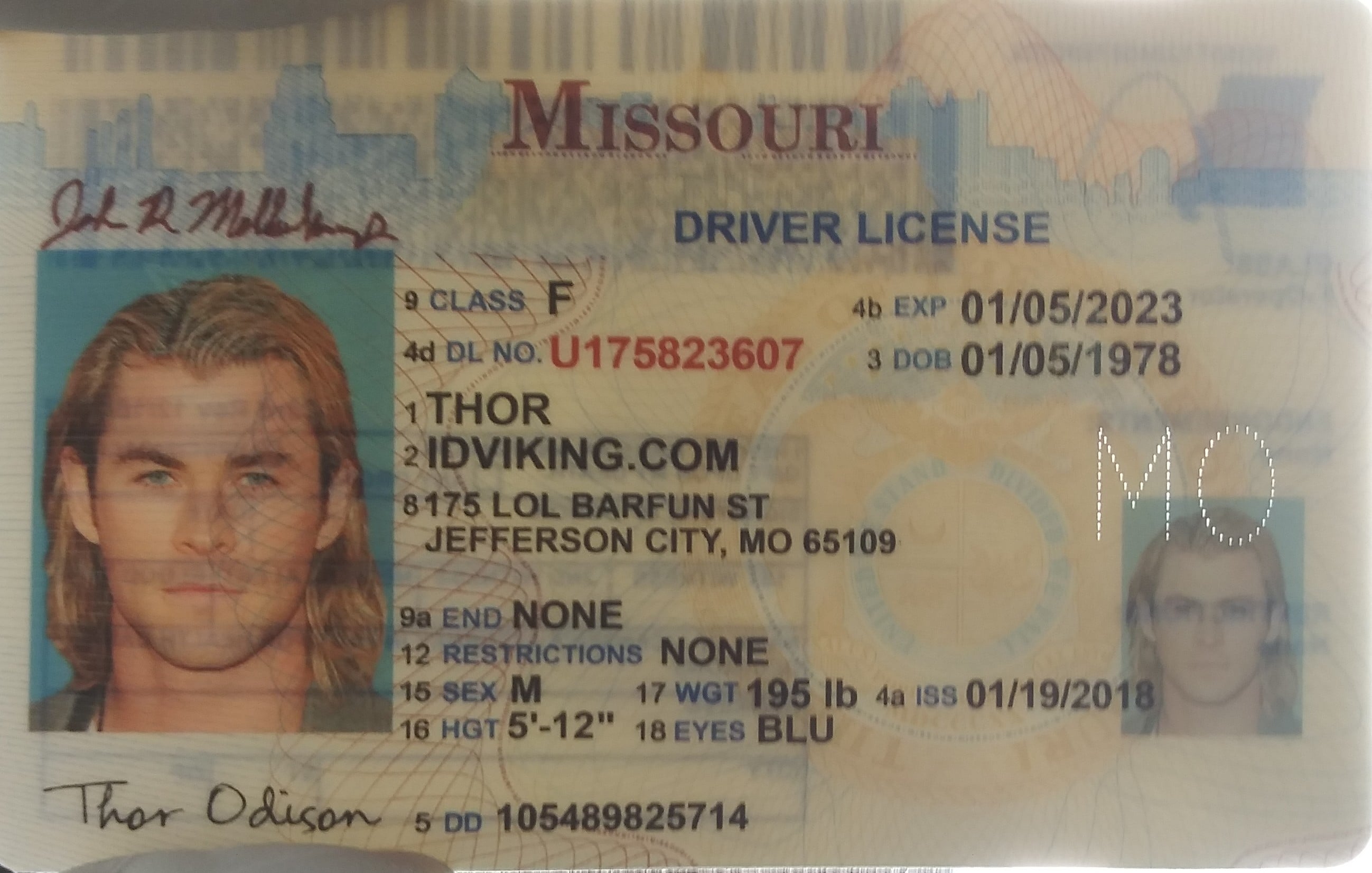 How To Get A Missouri Fake Id