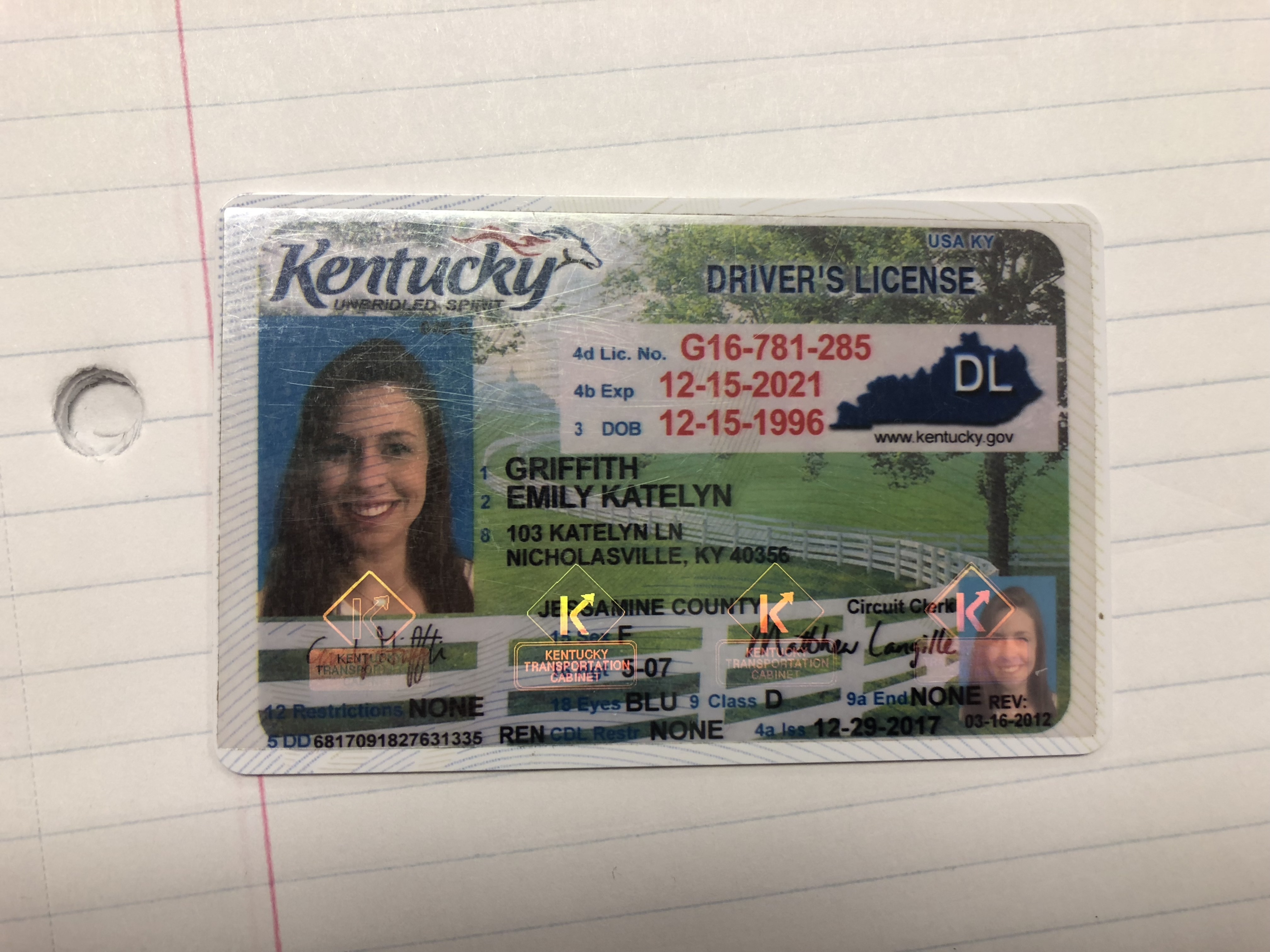 Kentucky Fake Id Online