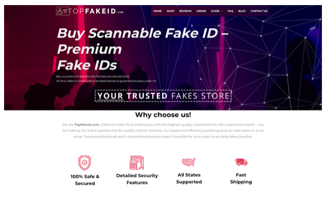 Maine Fake Id Website