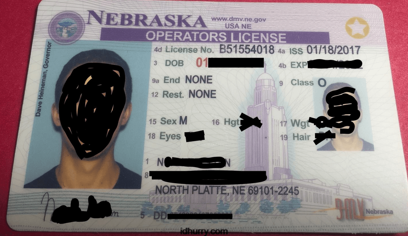 Nebraska Fake Id Generator